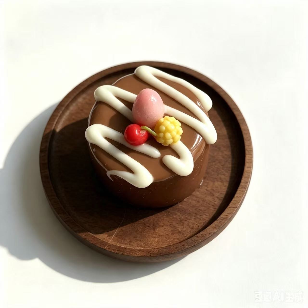 Drizzled Chocolate Mousse Dome
