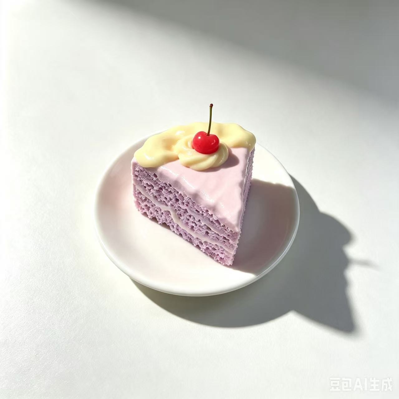 Lavender Cream Layer Cake