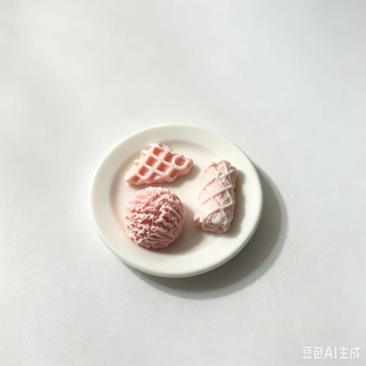 Strawberry Wafer & Cream Puff Trio