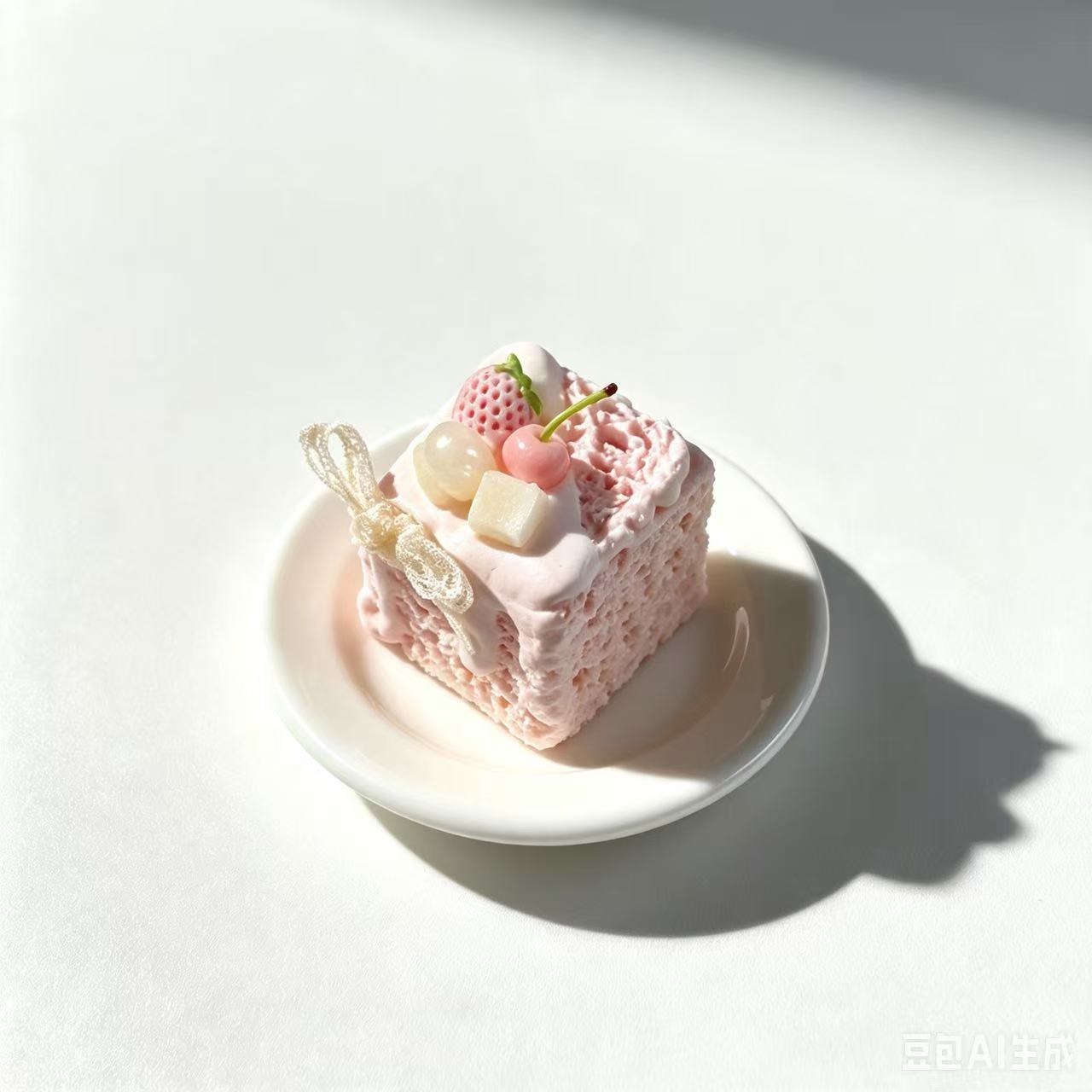 Loaded Strawberry Lychee Celebration Cake