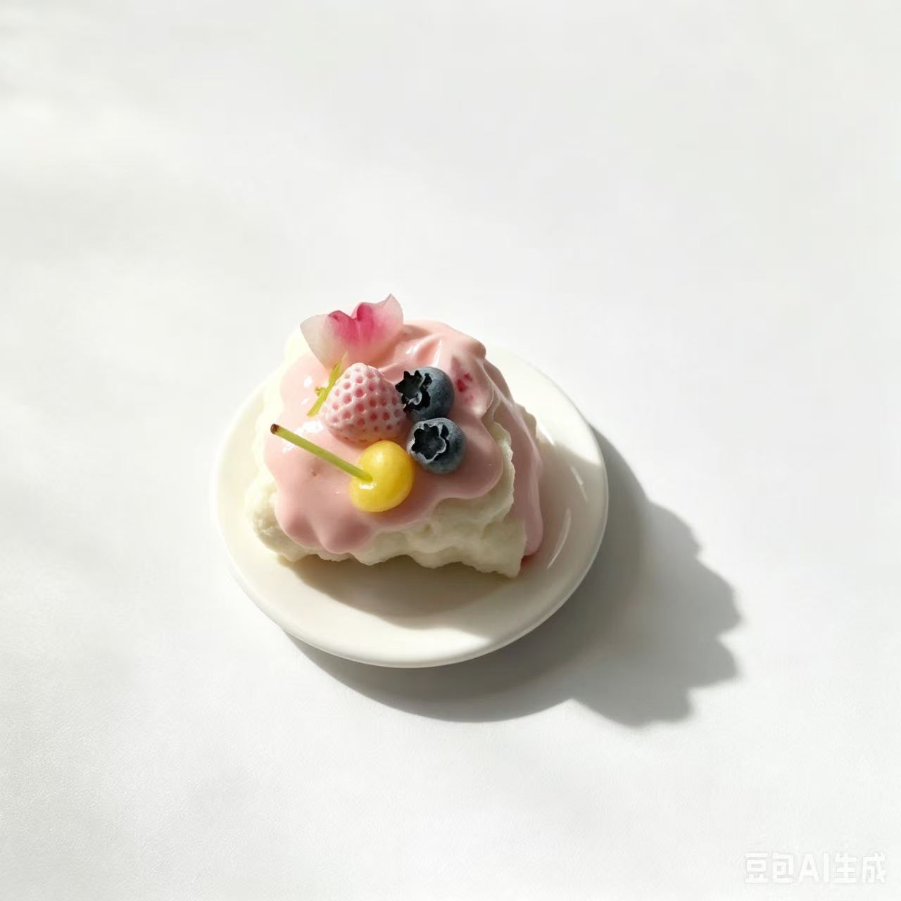 Berry Blossom Cream Dome
